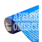 CARTULINA CORRUGADA METALICA DE 54X77 CMS. C. AZUL CIELO